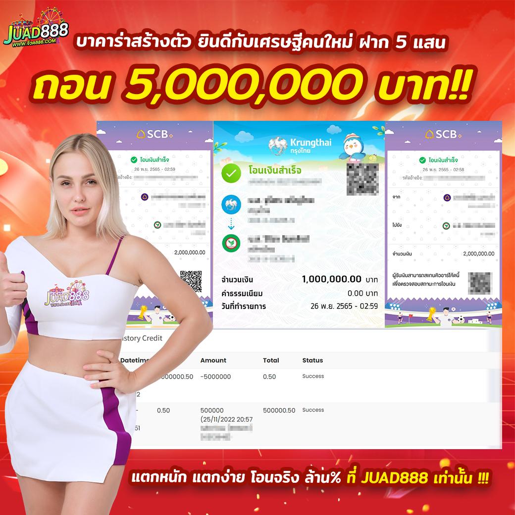 รับโบนัสสล็อตฝาก 1 บาทได้ 100 ล่าสุด พร้อมแจกโปรโมชั่นร้อนแรงทุกวัน